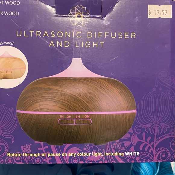 Ultrasonic diffuser with light built in - Picture 2 of 7